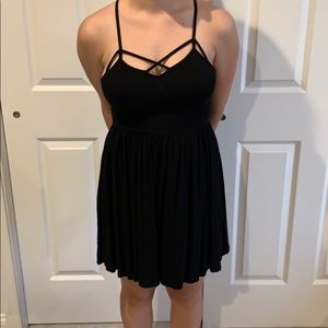 Cotton Black Dress